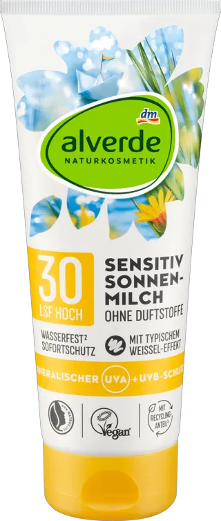 alverde mleko/sunč. Sens. ZF30 200ml
