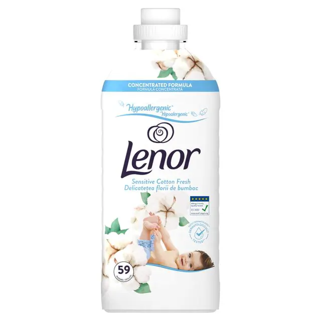 Omeksivac Lenor Sensitive 1,24l/59pr Lenor