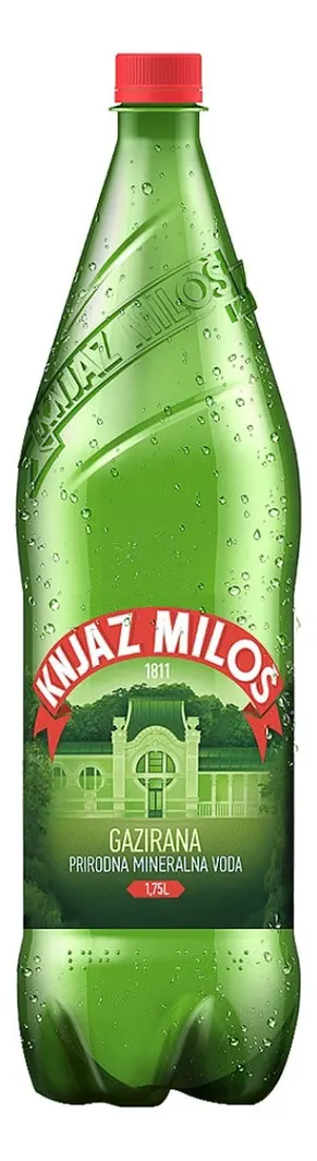 VODA KNJAZ MILOŠ 1L GAZIRANA STAKLO GB