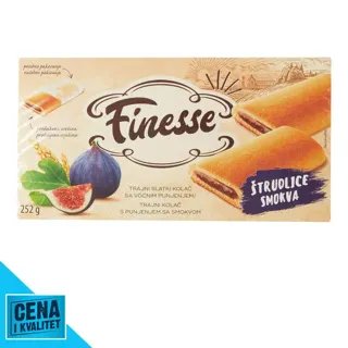 ŠTRUDLA SMOKVA 252G FINESSE