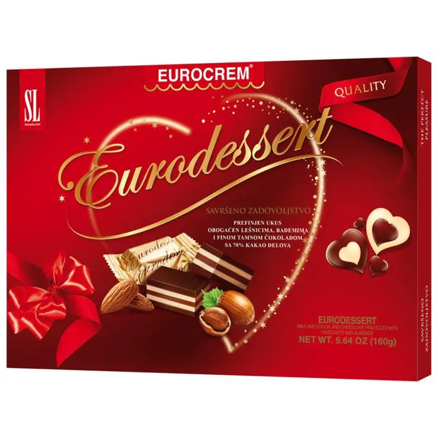 BOMBONJERA EURODESSERT 160gr SWISSLION SWISSLION