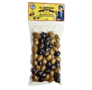MASLINE ZELENE MIX SK 220gr IL CAPITANO