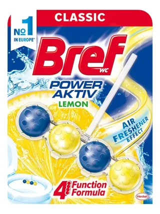 WC OSVEŽIVAČ BREF ACTIV LEMON 50G