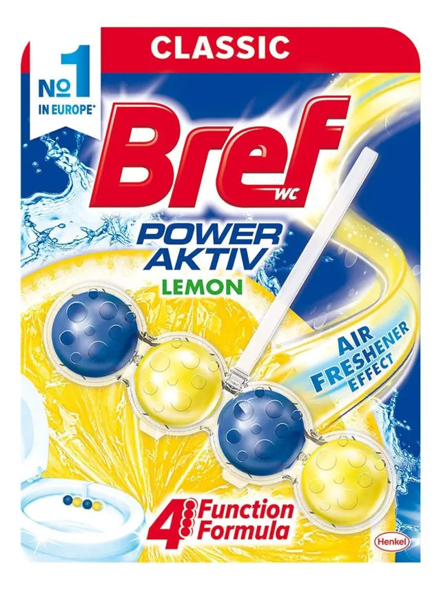 WC OSVEŽIVAČ BREF ACTIV LEMON 50G HENKEL