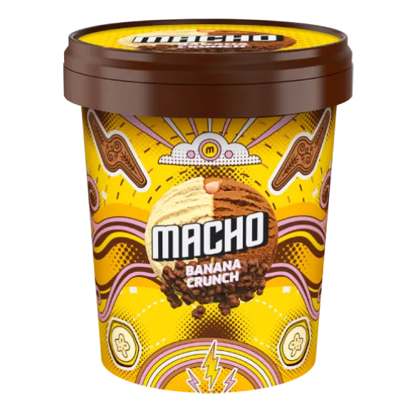SLADOLED FRIKOM MACHO ČAŠA BANANA CRUNCH 0.75ML FRIKOM SLADOLEDI