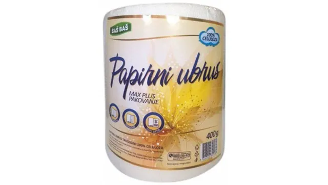 UBRUS 3SL MAX PLUS BAŠ BAŠ 400G BAS BAS