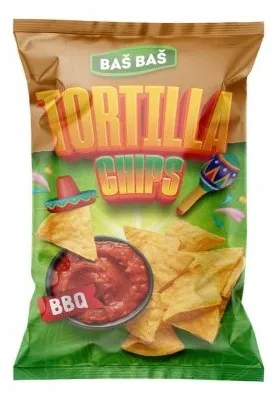 ČIPS TORTILJA BBQ BAŠ BAŠ 125G