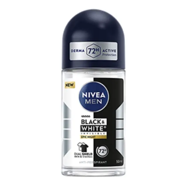 NIVEA MEN roll-on B&W inv.ep.night 50ml NIVEA MEN