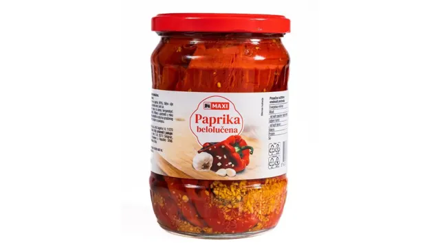 Paprika belolucena Maxi 550g Maxi