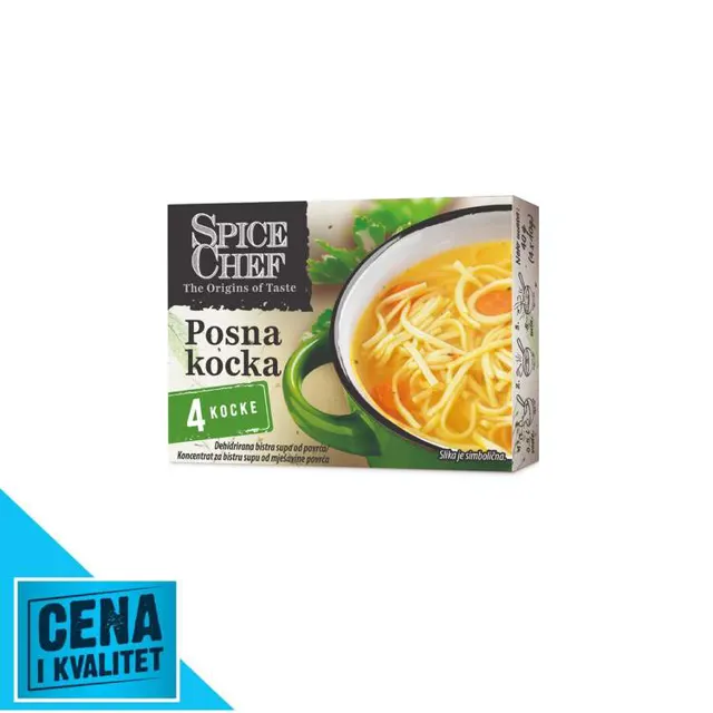 KOCKA POSNA 40G K PLUS SPICE CHEF K PLUS