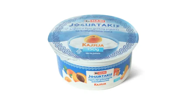 Grcki jogurt kajsija Maxi 150g Maxi
