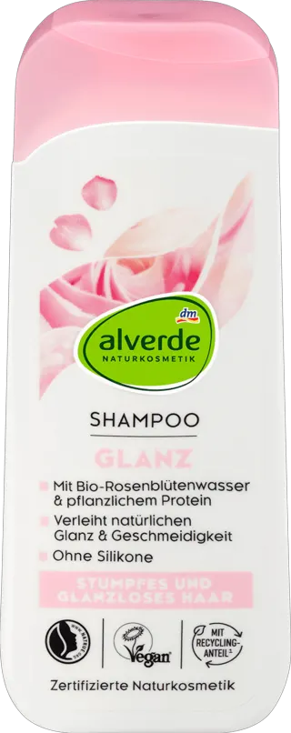 alverde šampon cvet ruže 200ml