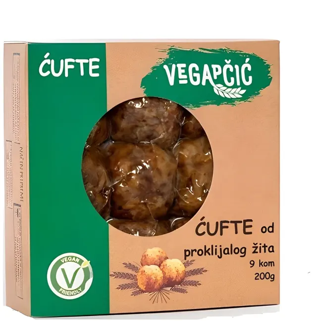 ĆUFTE OD PROKLIJALOG ŽITA VEGAPČIĆ 200G VEGAPCIC