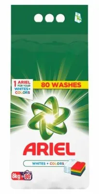 DET ARIEL WHITE & COLOR 8KG ARIEL