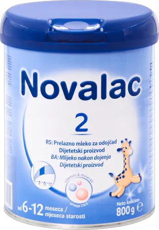 Novalac 2 mlečna formula 800g