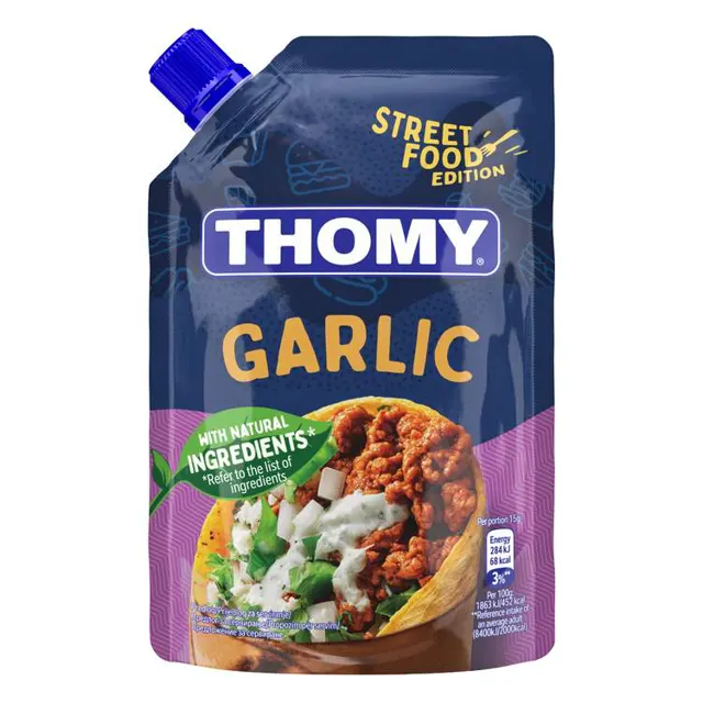 Garlic Doypack Thomy 160g Thomy