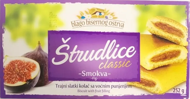 Štrudle smokva 252 g PREST BLAGO BISERNO OSTRVO