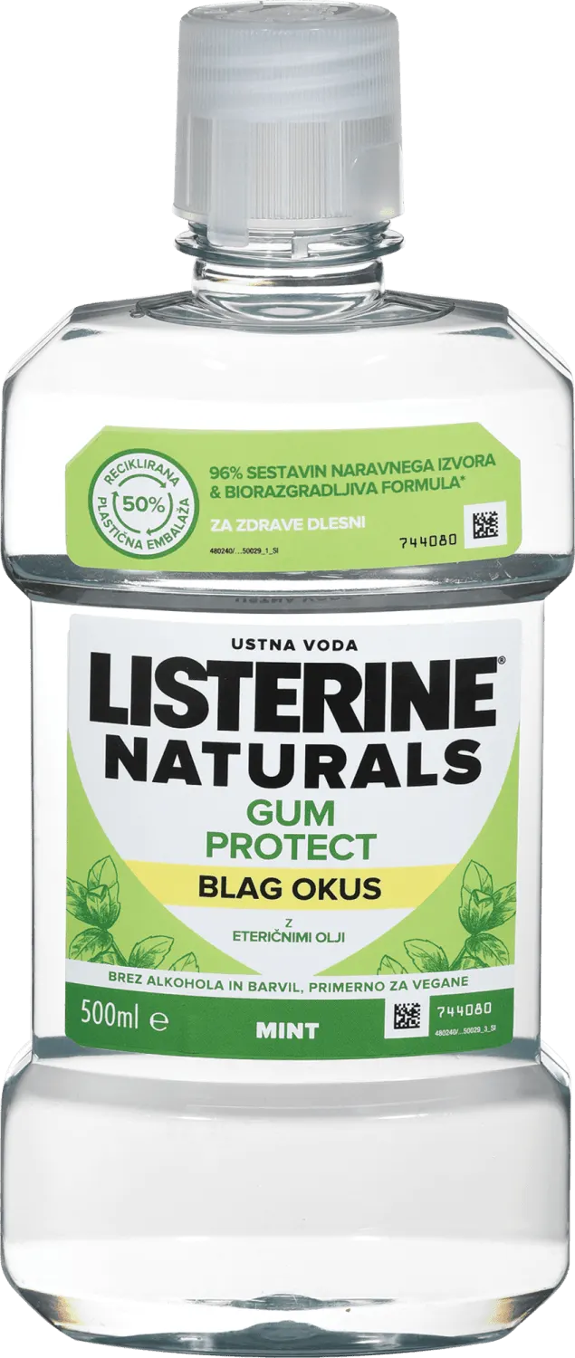 Tec/usta Listerine Natural gum 500ml Listerine