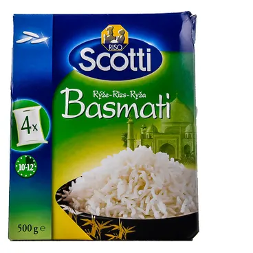 Pirinac Basmati Riso Scotti 500g 4x125g Riso Scotti