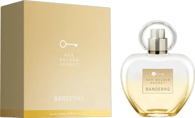 Antonio Banderas HER GOLDEN SECRET EdT50 ANTONIO BANDERAS