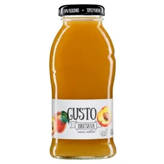 Gusto breskva 0.2l 24#Knjaz