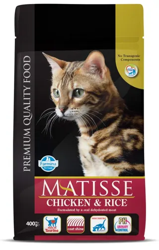 HRANA MAČKE CHICKEN&RICE 400G MATIS