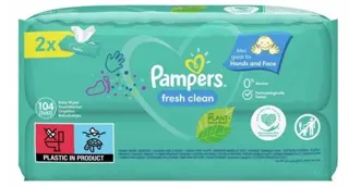 PAM.WIPES F.CLEAN 2X52PCS