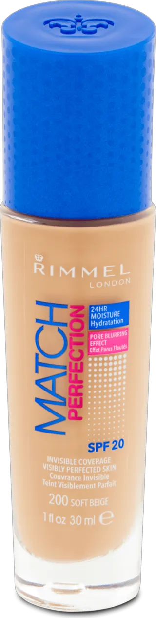 RIMMEL tečni puder Match Perfection 200