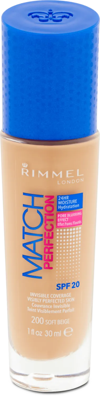 RIMMEL tečni puder Match Perfection 200 RIMMEL LONDON