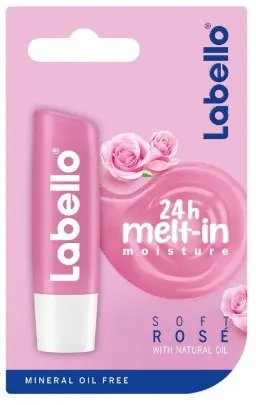 NIVEA LABELLO SOFT ROSE 5,5ML