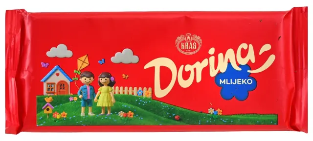 ČOKOLADA MLEKO USKRS 160G DORINA DORINA