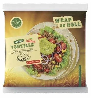 TORTILJA PŠENIČNA BAŠ BAŠ 320G BAS BAS