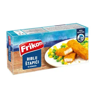 PANIRANI RIBLJI STAPICI 300gr FRIKOM