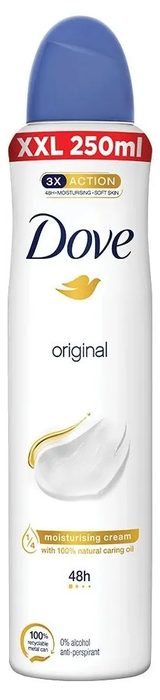 DOVE DEO 250ml ORIGINAL DOVE