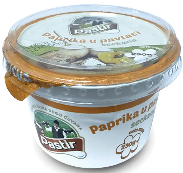 PAPRIKA U PAVLACI SECKANA 70%mm 230G PASTIR