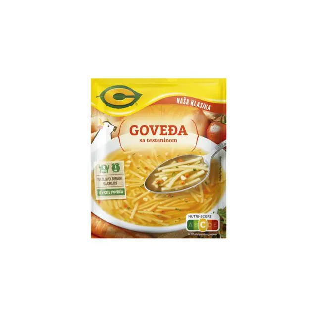 Supa govedja bistra C 58g C Soups & Bouillons & Dumplings