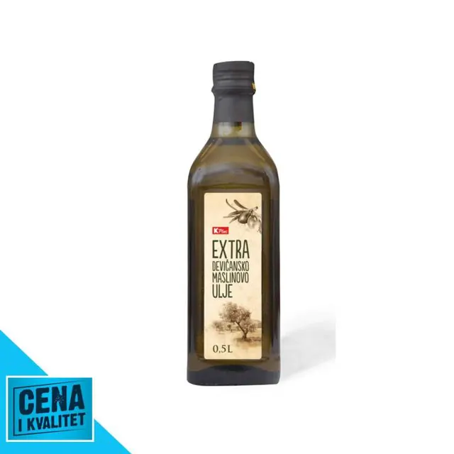 ULJE MASLINOVO EV 0.5L K PLUS K PLUS