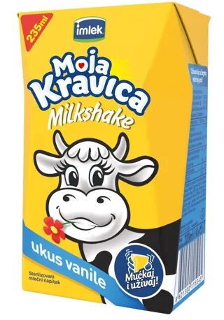 MILK SEJK VANILA 0.235L -IMLEK