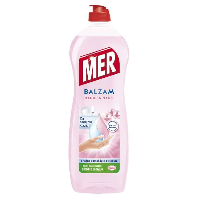 Det.za pranje sud. Mer hands&nails 750ml Mer