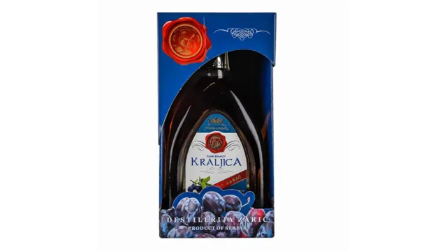 Rakija Sljiva Zaric Kraljica 0,7l ZARIC