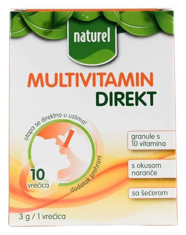 NATUREL MULTIVITAMIN DIREKT 30G NATUREL