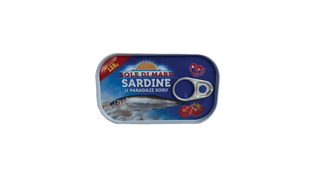 Sardina u paradajz sosu 0125 SOLE DI MARE 125 g SOLE DI MARE