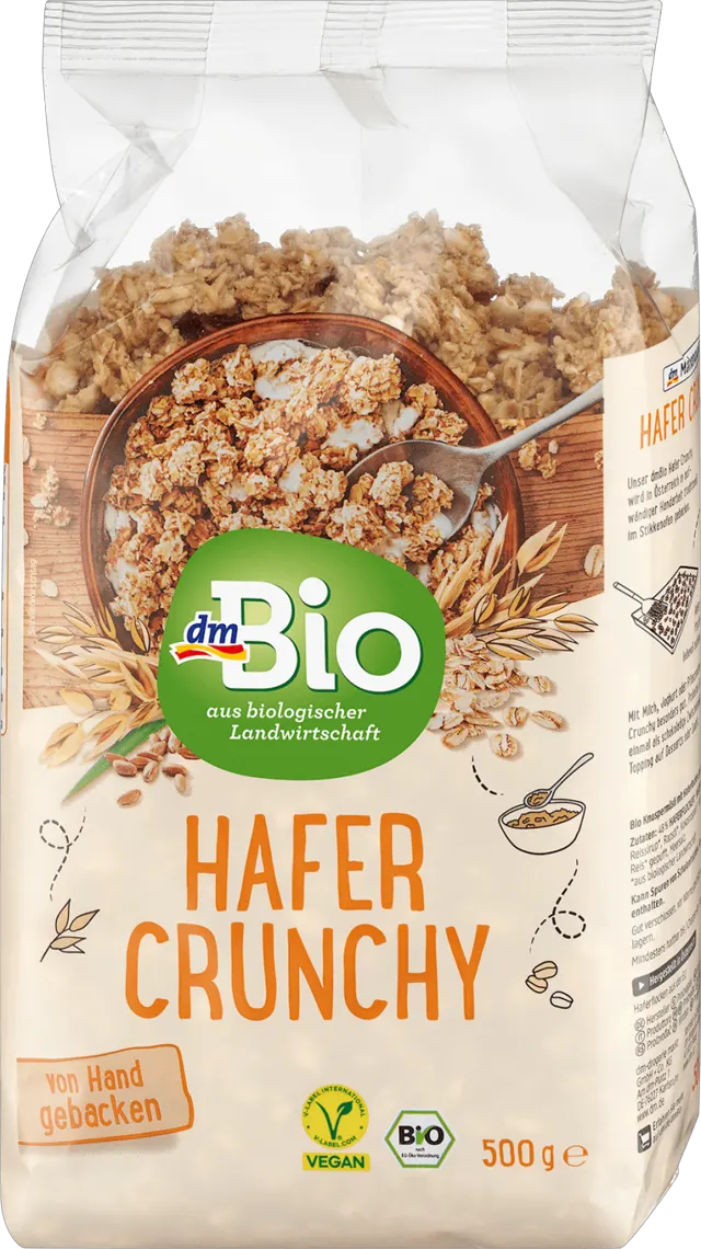 dmBio ovseni crunchy musli 500 g dmBio