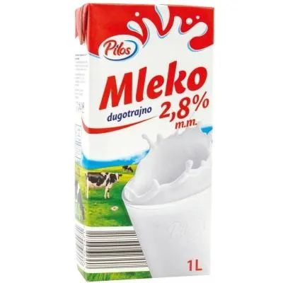 Dugotrajno mleko 2,8% MK12 1l Pilos