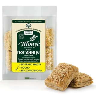 Tonus beskvasne mini pogacice sa susamom 120 g