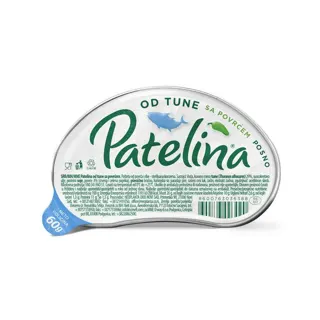 Pasteta od tune -povrcem Patelina 60g