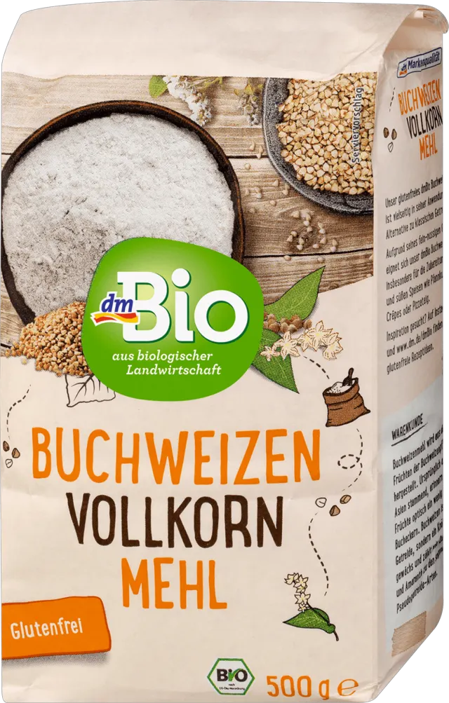 dmBio integralno brašno heljde 500g dmBio