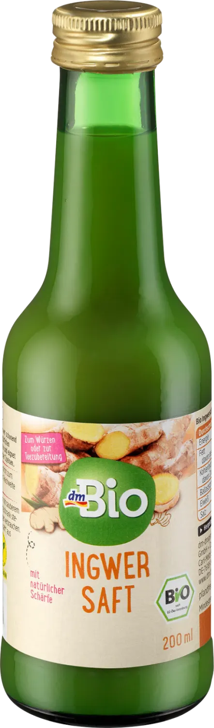 dmBio sok od đumbira 200ml dmBio