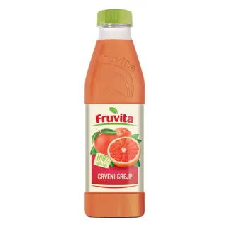 SOK CRVENI GREJP 100% 0.8L FRUVITA