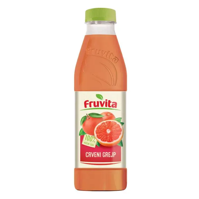 SOK CRVENI GREJP 100% 0.8L FRUVITA FRUVITA BEOGRAD